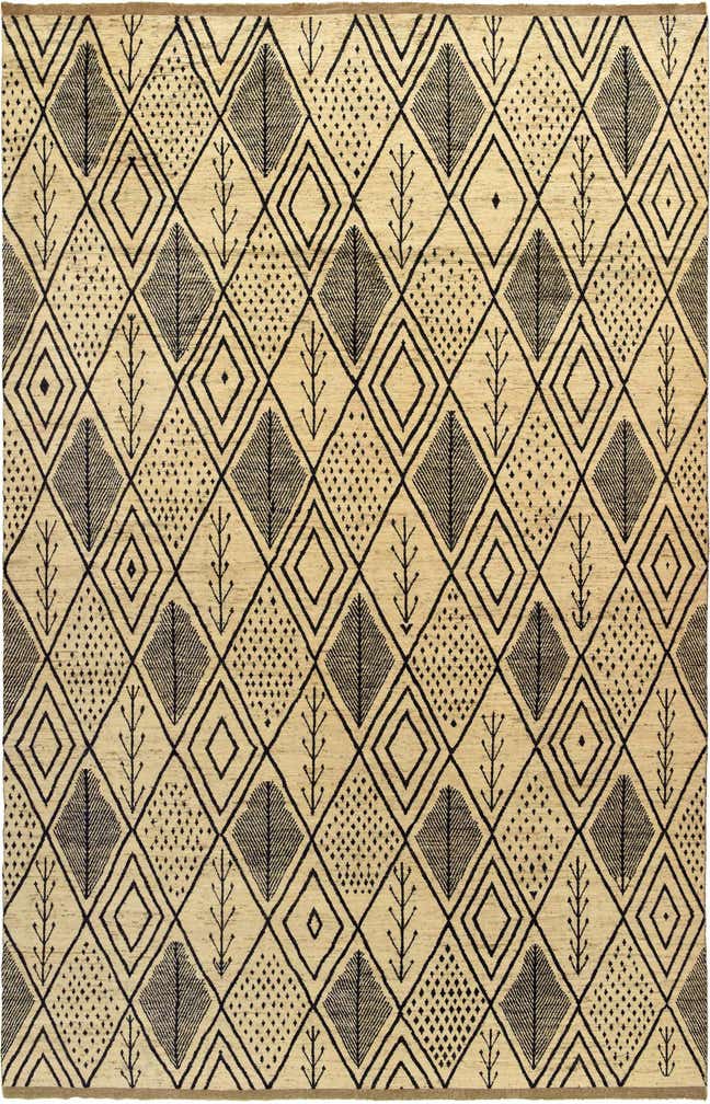 15' 10 x 24' 9 Hand Knotted Moroccan Wool Rug