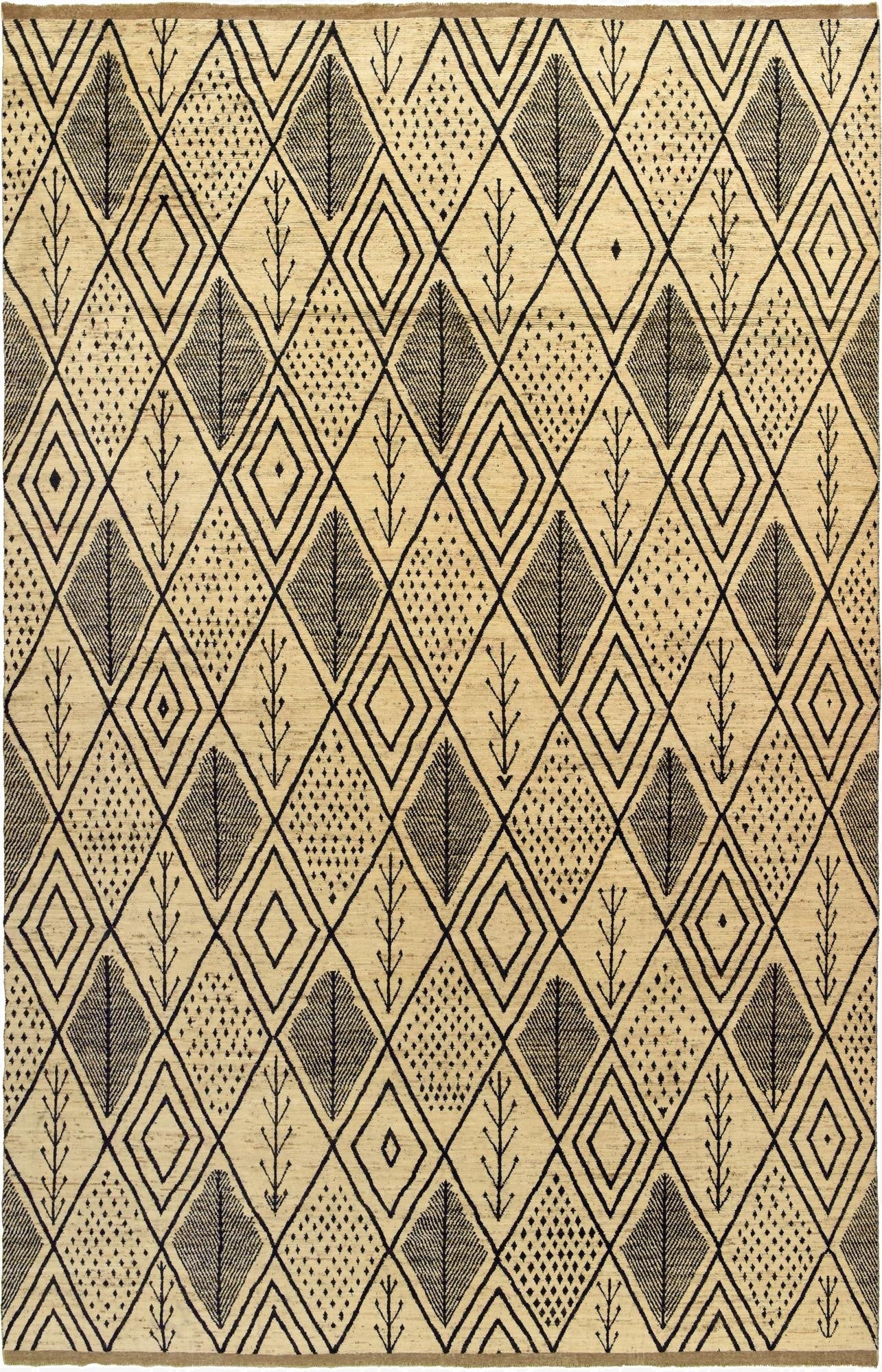 15' 10 x 24' 9  Hand Knotted Moroccan Wool Rug