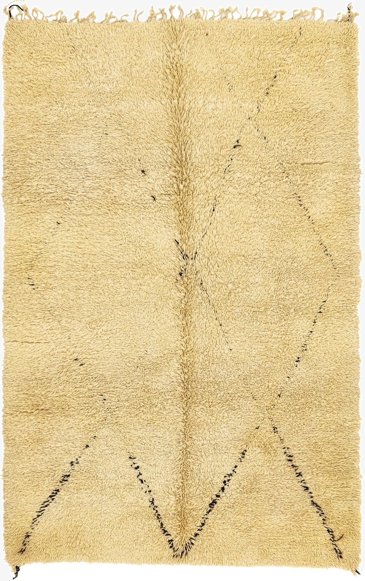 188cm x 300cm  Hand Knotted Moroccan Wool Rug