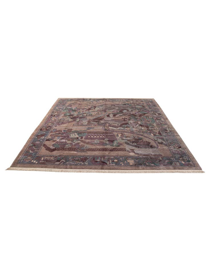 Detail image of 10' x 12' 11 Hand Knotted Nepal Wool Rug