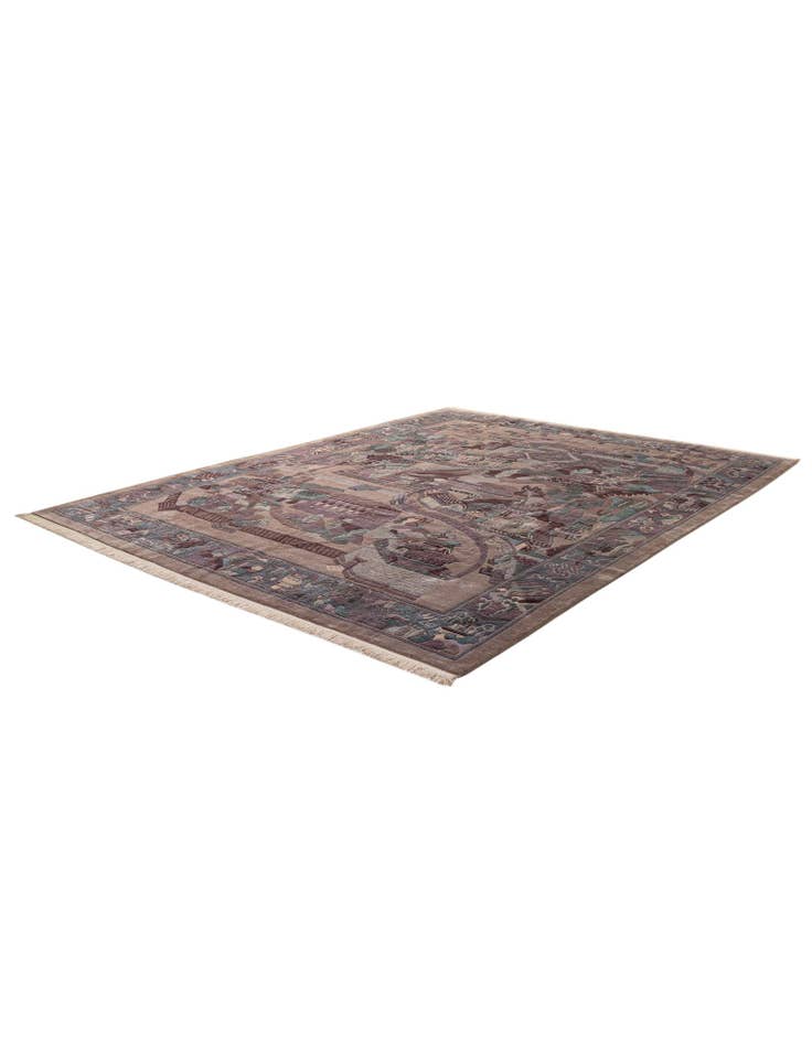 Detail image of 10' x 12' 11 Hand Knotted Nepal Wool Rug