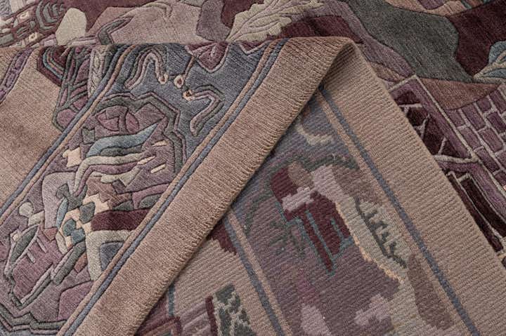 10' x 12' 11 Hand Knotted Nepal Wool Rug