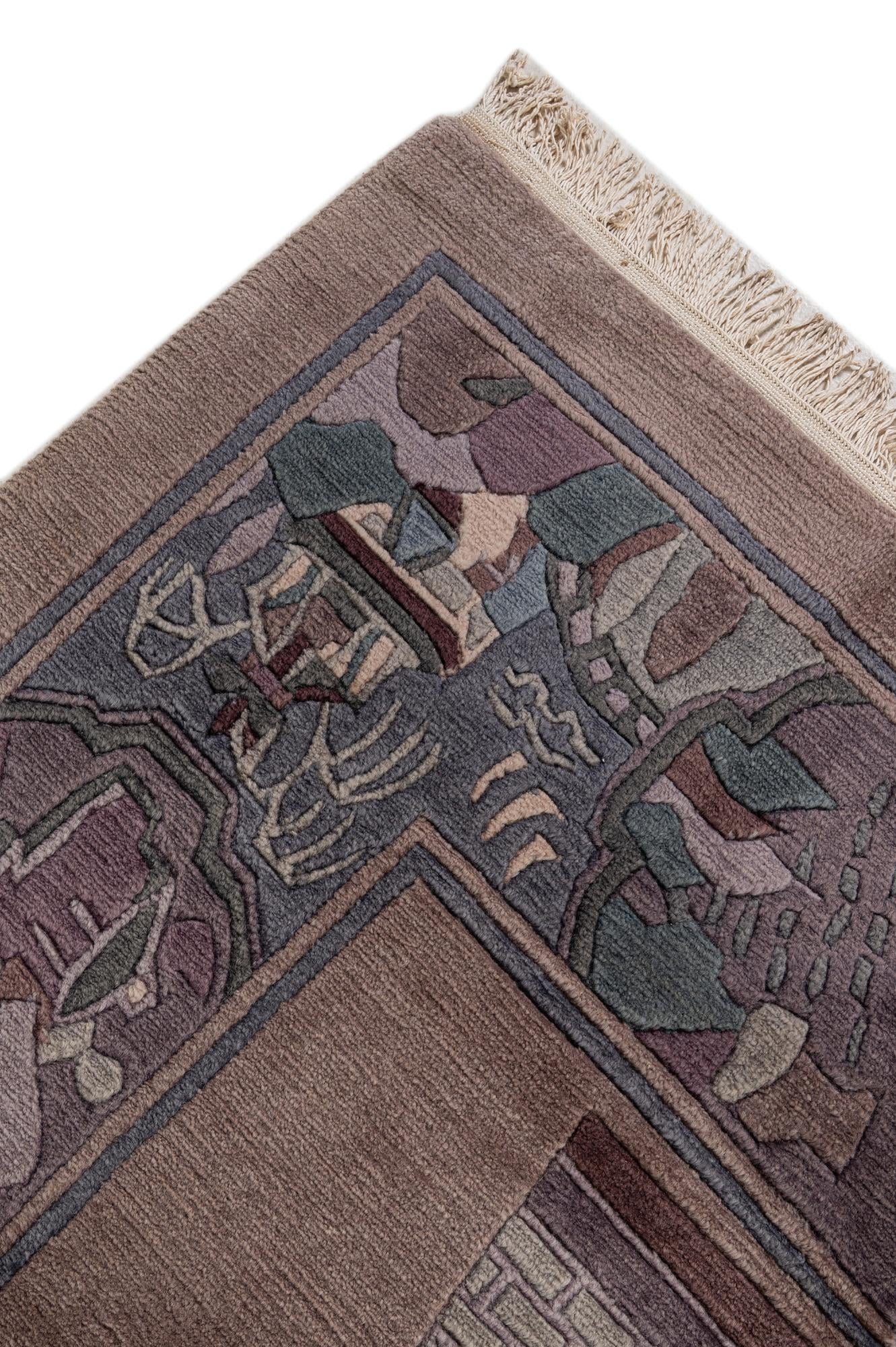 10' x 12' 11 Hand Knotted Nepal Wool Rug