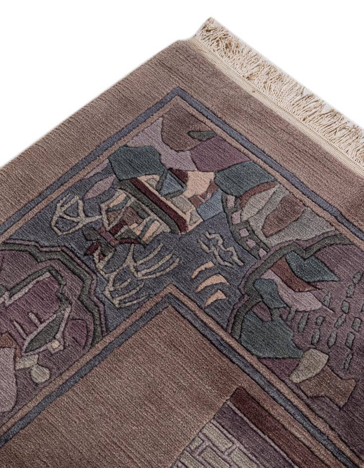 Detail image of 10' x 12' 11  Hand Knotted Nepal Wool Rug