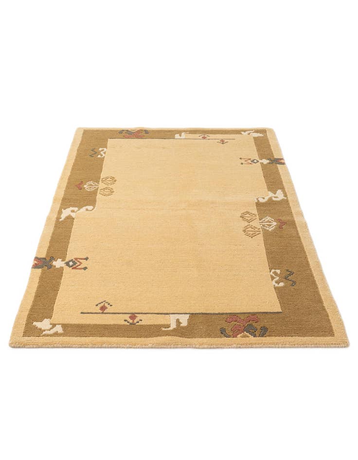 Detail image of 3' 3 x 5' Hand Knotted Nepal Wool Rug