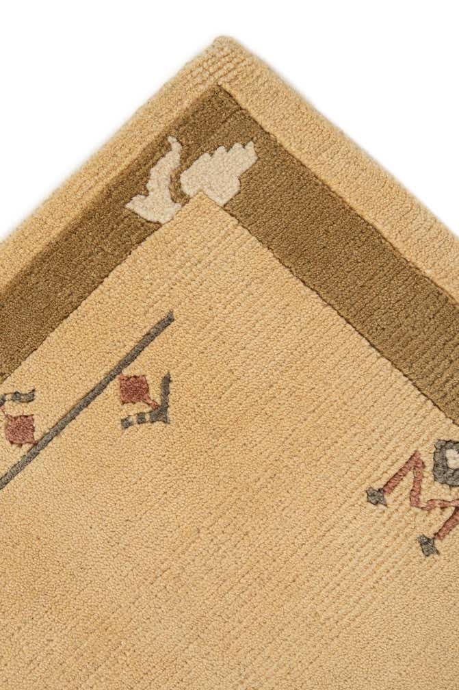 3' 3 x 5' Hand Knotted Nepal Wool Rug