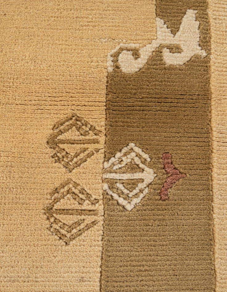 Detail image of 3' 3 x 5'  Hand Knotted Nepal Wool Rug