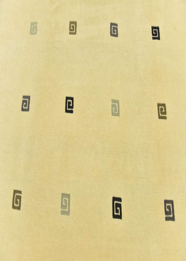 6' 7 x 9' 9 Hand Knotted Nepal Wool Rug