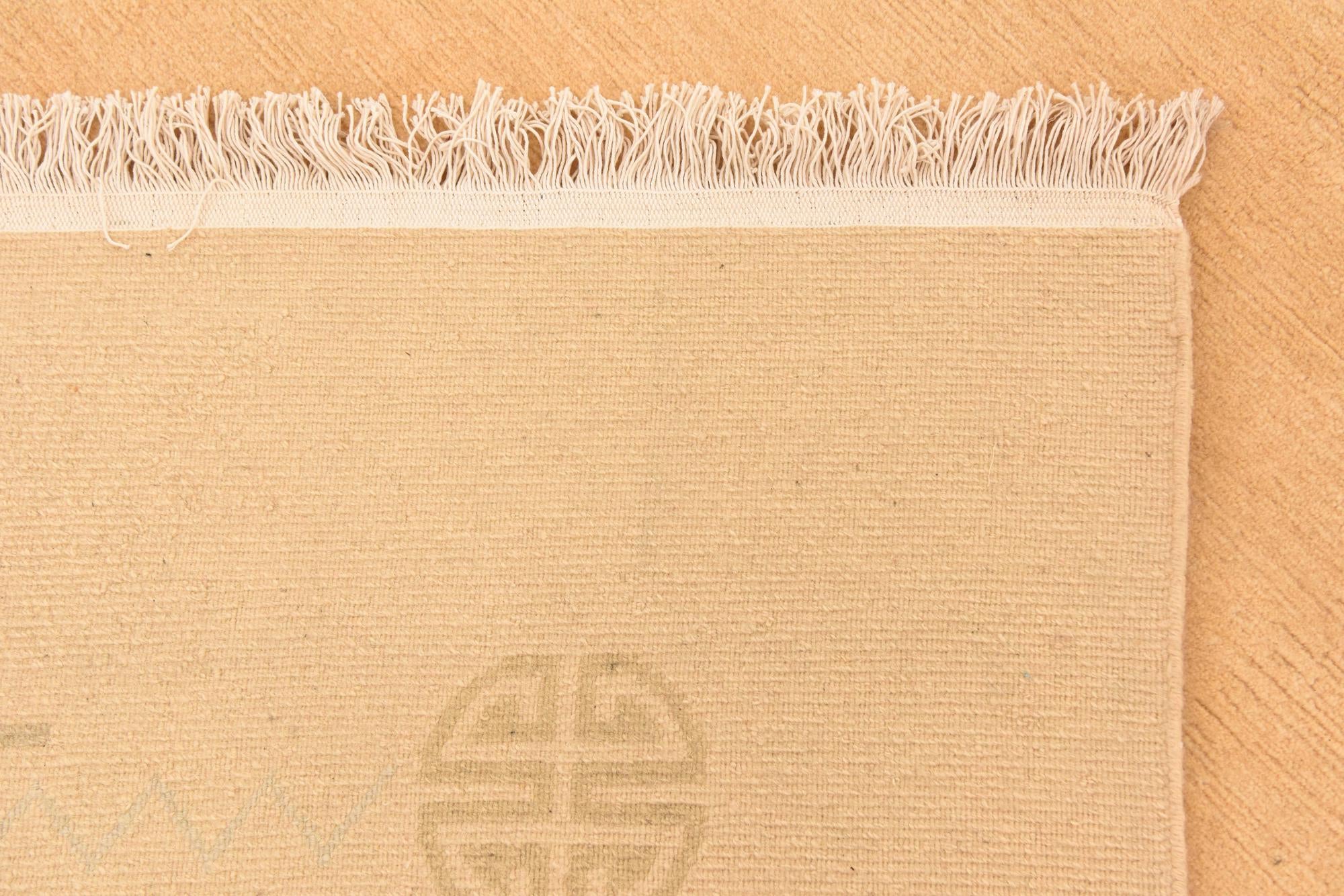 8' 2 x 9' 9 Hand Knotted Nepal Wool Rug