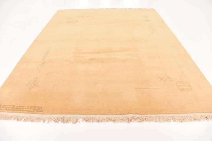 8' 2 x 9' 9 Hand Knotted Nepal Wool Rug