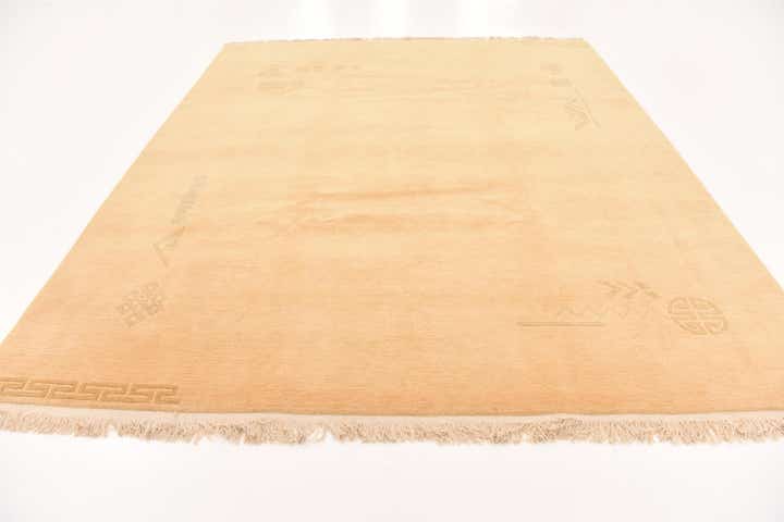 8' 2 x 9' 9 Hand Knotted Nepal Wool Rug
