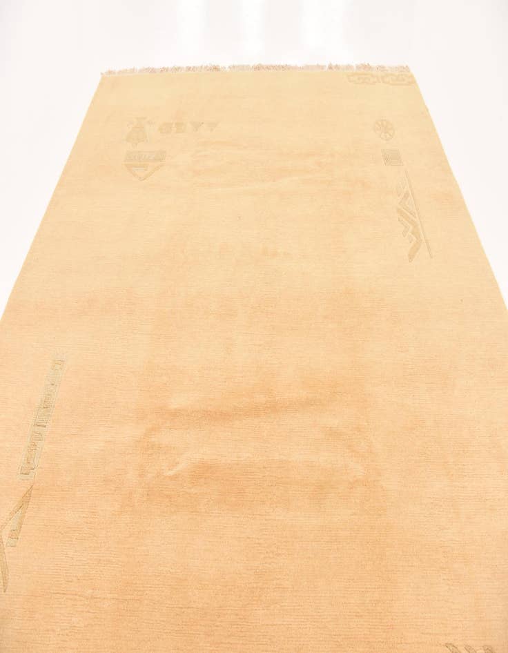Detail image of 8' 2 x 9' 9 Hand Knotted Nepal Wool Rug