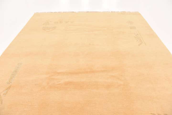 8' 2 x 9' 9 Hand Knotted Nepal Wool Rug