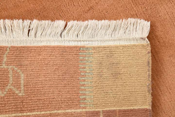 4' x 5' 10 Hand Knotted Nepal Wool Rug
