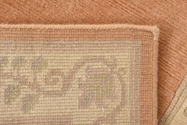 2' 4 x 4' 6 Hand Knotted Nepal Wool Rug