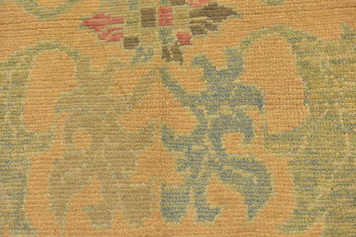 3' 7 x 4' 10 Hand Knotted Oushak Wool Rug