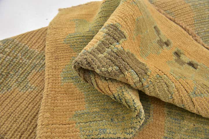 3' 7 x 4' 10 Hand Knotted Oushak Wool Rug