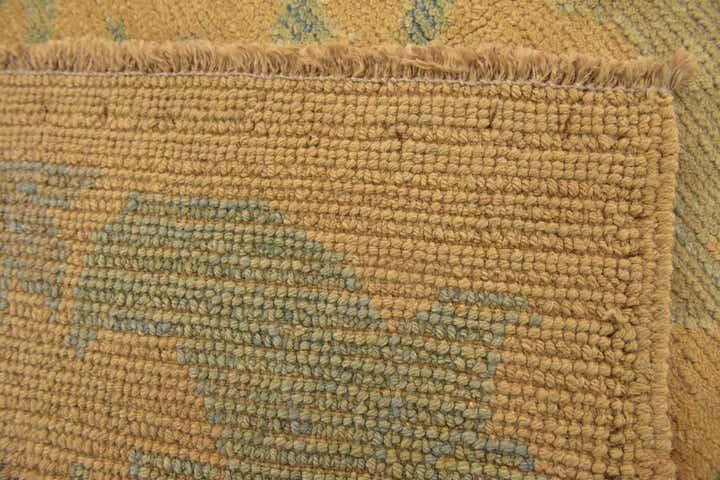 3' 7 x 4' 10 Hand Knotted Oushak Wool Rug