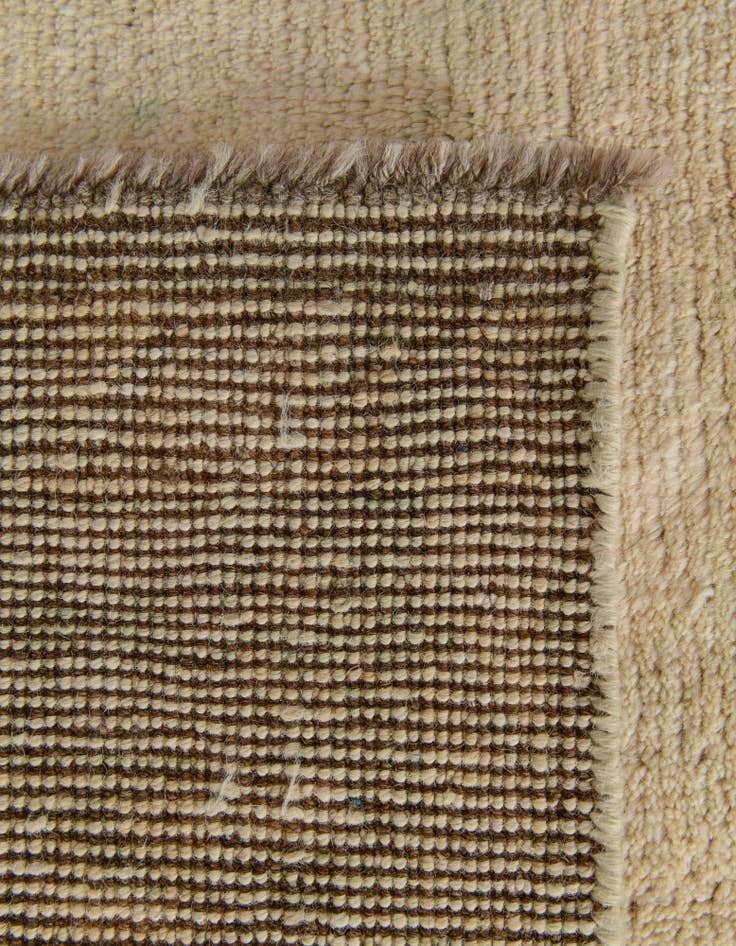 Detail image of 4' 1 x 6' 2 Hand Knotted Oushak Wool Rug