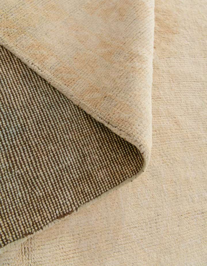4' 1 x 6' 2 Hand Knotted Oushak Wool Rug