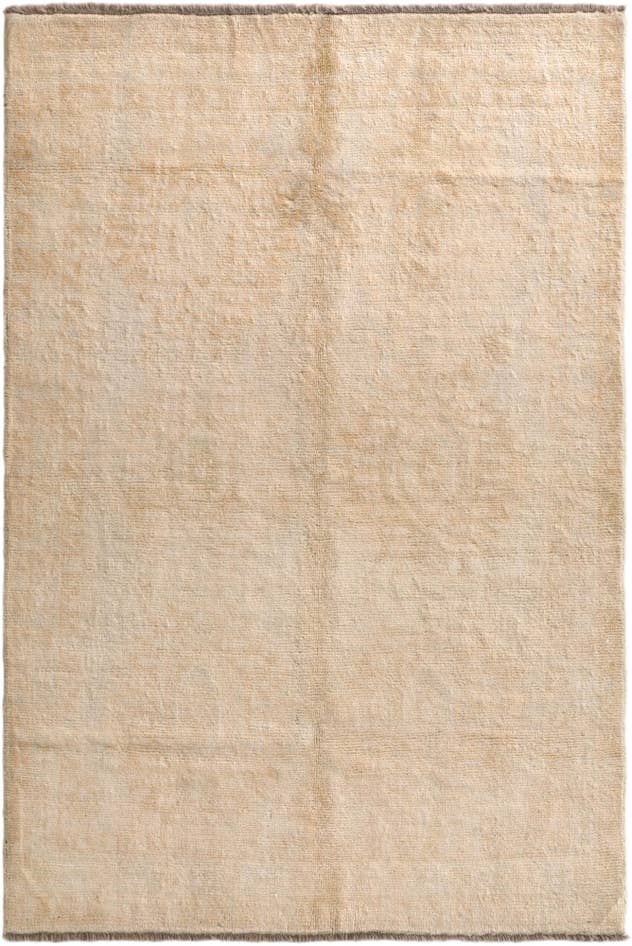 Detail image of 4' 1 x 6' 2 Hand Knotted Oushak Wool Rug
