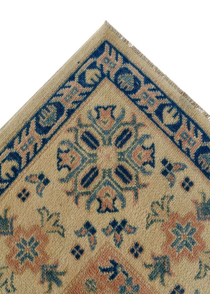 8' 1 x 9' 8 Hand Knotted Oushak Wool Rug