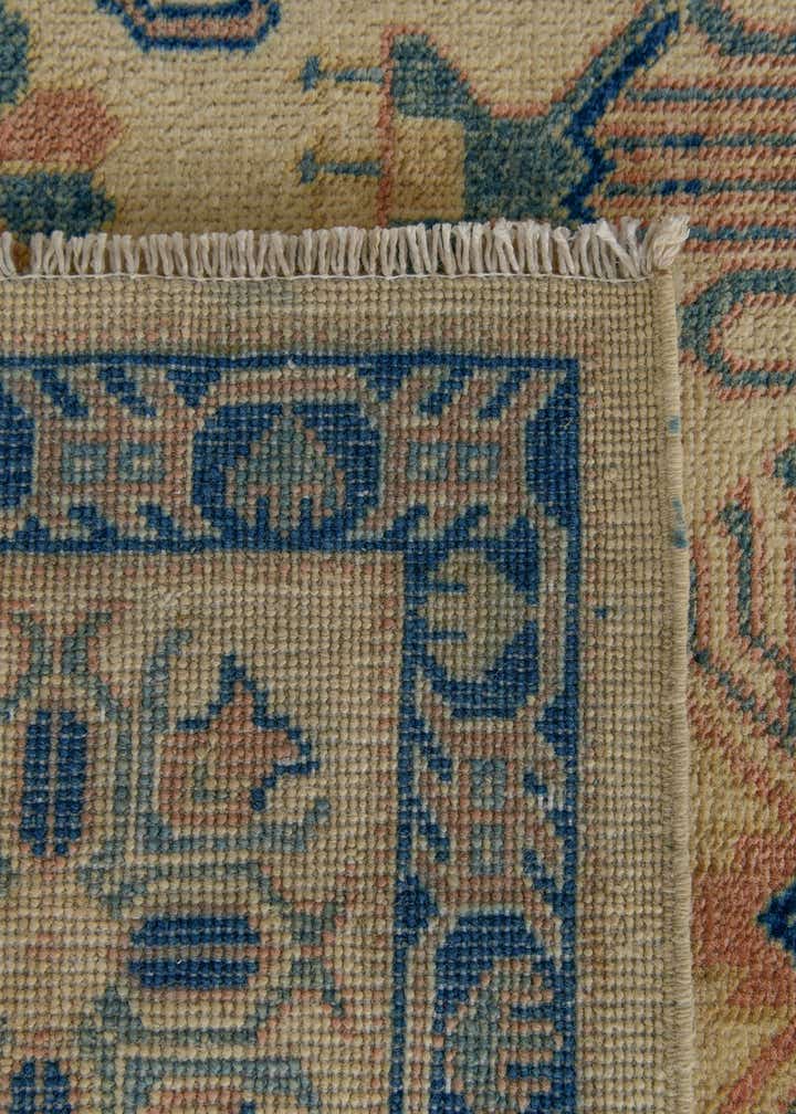 8' 1 x 9' 8 Hand Knotted Oushak Wool Rug