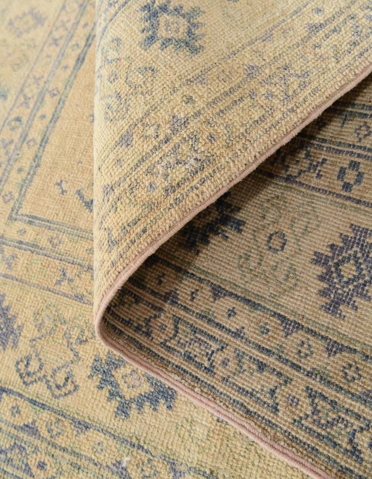 Detail image of 3' 6 x 4' 3 Hand Knotted Oushak Wool Rug
