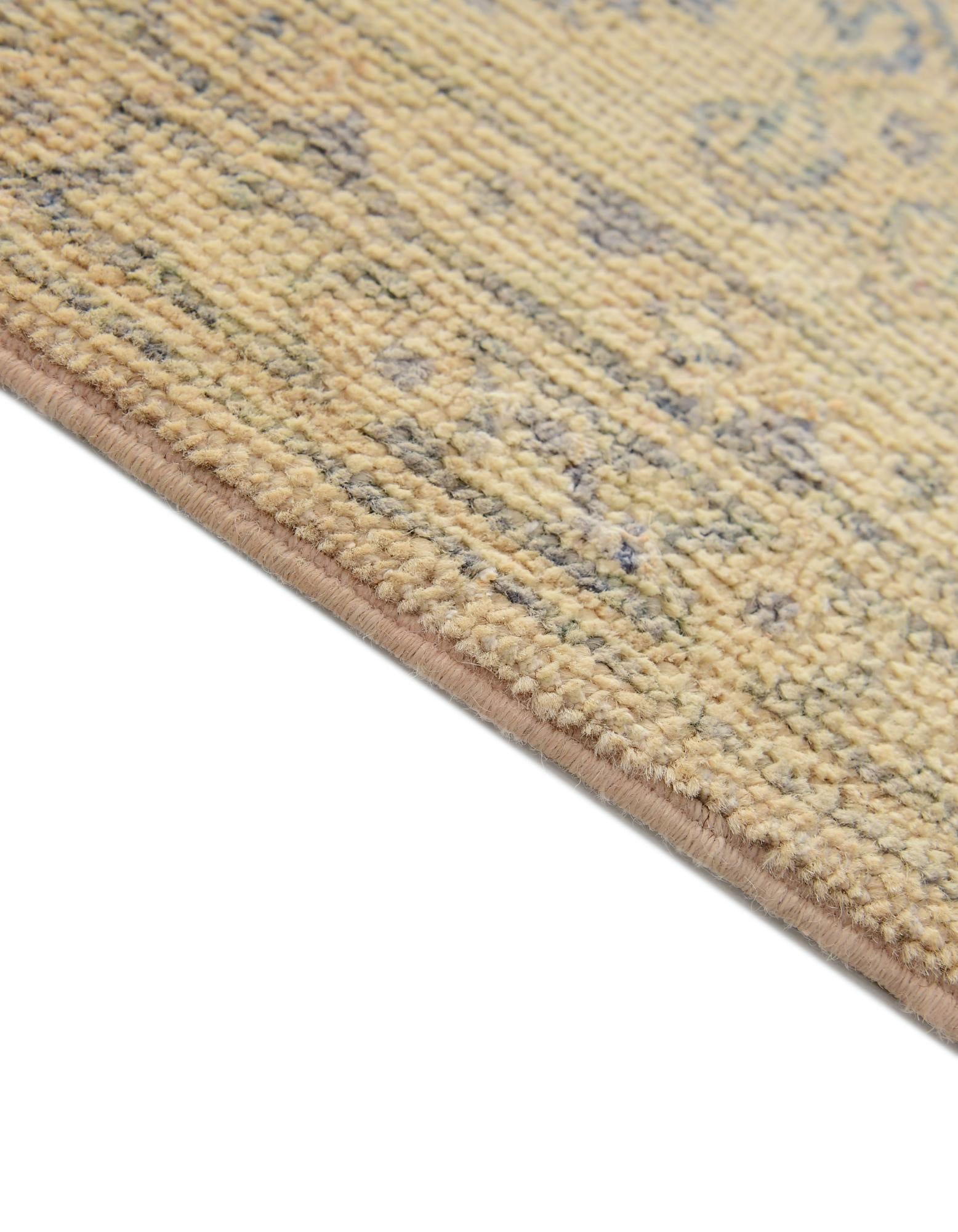3' 6 x 4' 3 Hand Knotted Oushak Wool Rug