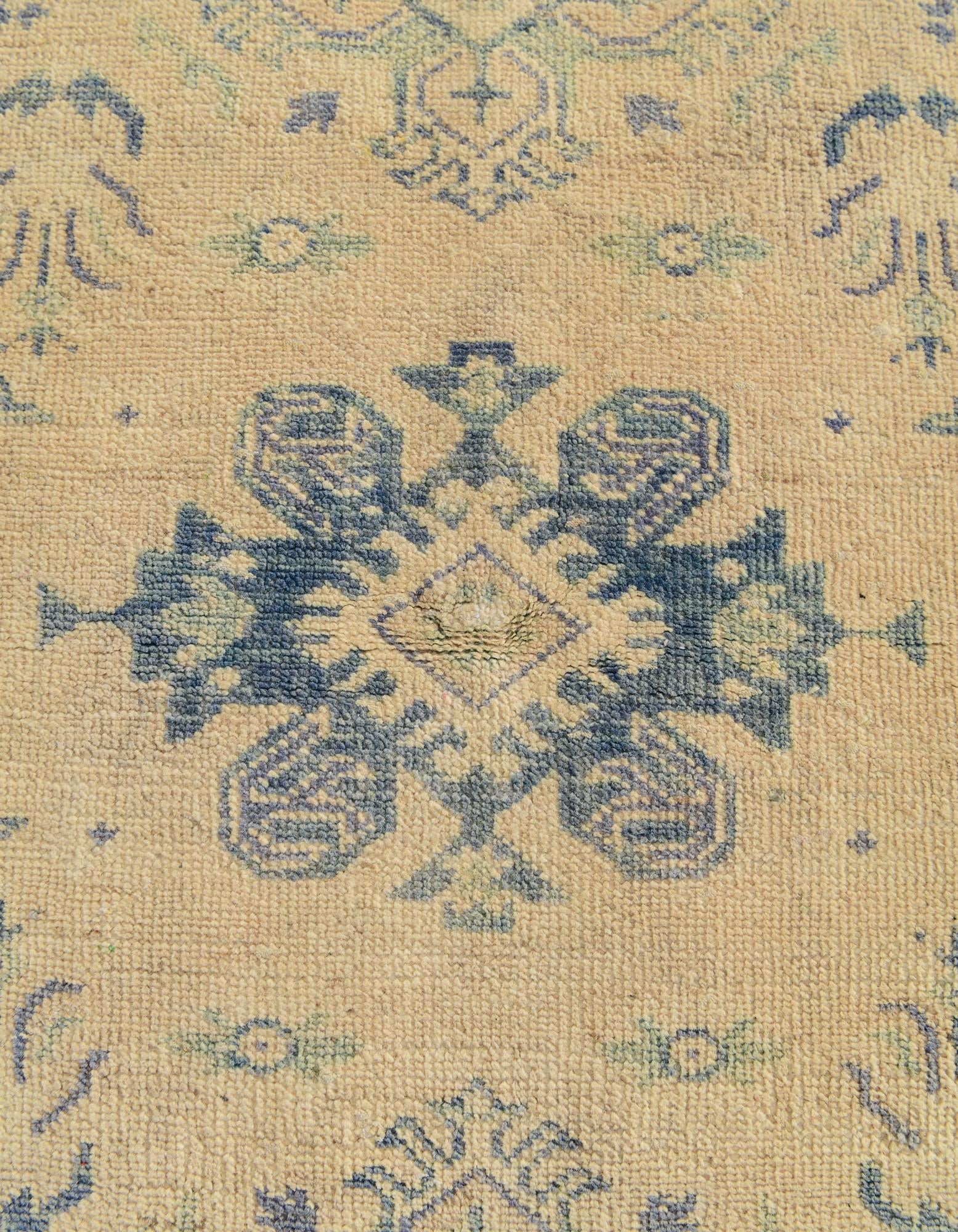 3' 6 x 4' 3 Hand Knotted Oushak Wool Rug