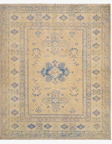 3' 6 x 4' 3 Hand Knotted Oushak Wool Rug