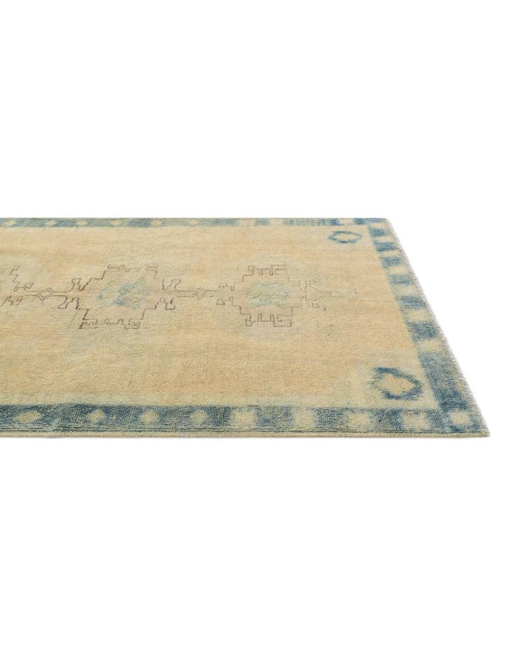 Detail image of 3' 4 x 5' 1 Hand Knotted Oushak Wool Rug