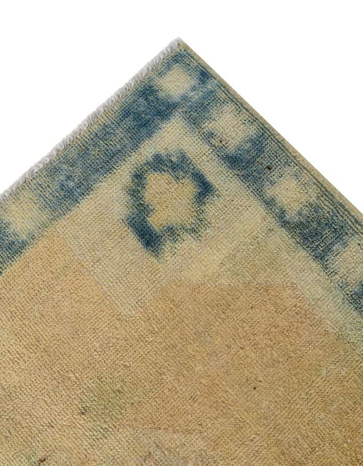 3' 4 x 5' 1 Hand Knotted Oushak Wool Rug