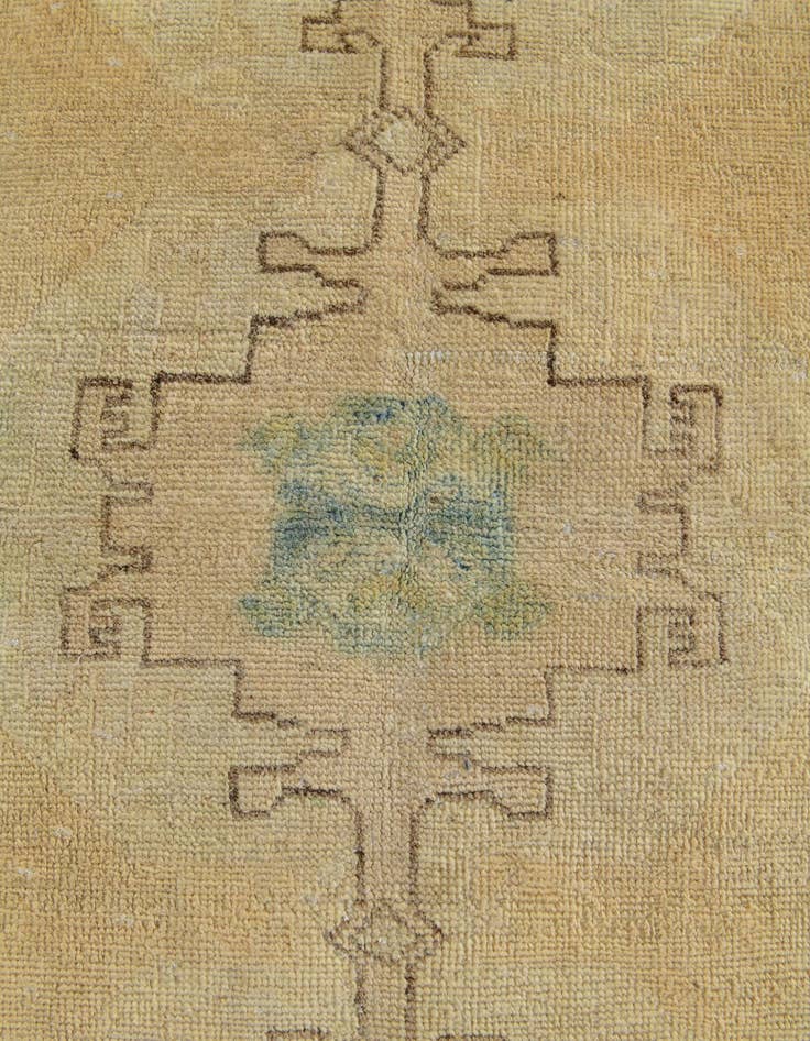 Detail image of 3' 4 x 5' 1 Hand Knotted Oushak Wool Rug