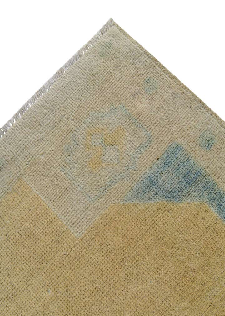 3' 5 x 5' Hand Knotted Oushak Wool Rug