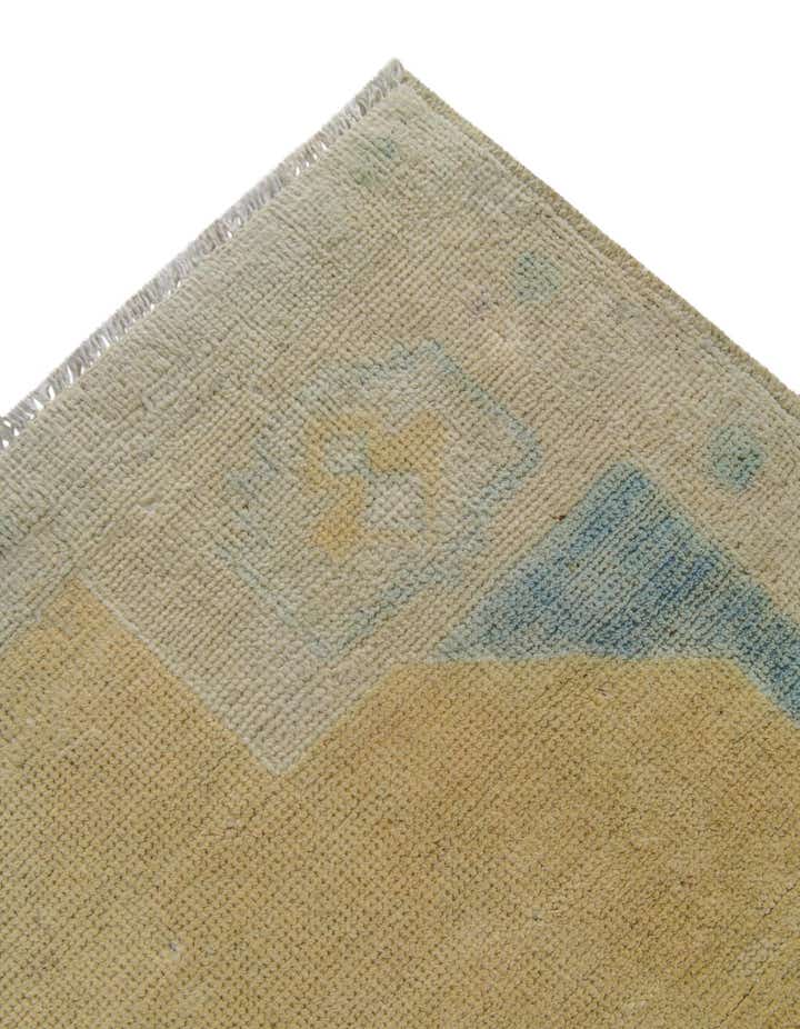 3' 5 x 5' Hand Knotted Oushak Wool Rug
