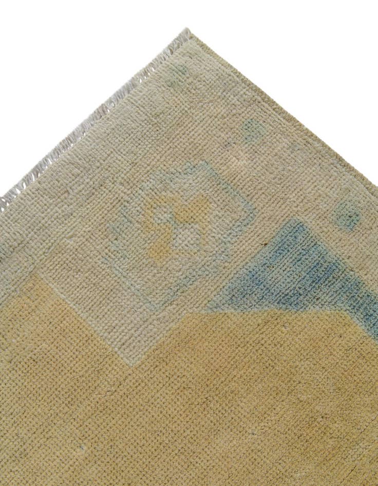 Detail image of 3' 5 x 5' Hand Knotted Oushak Wool Rug
