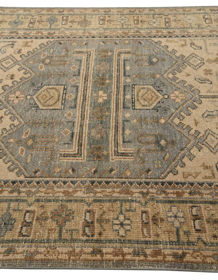 Detail image of 6' x 9'  Hand Knotted Oushak Wool Rug
