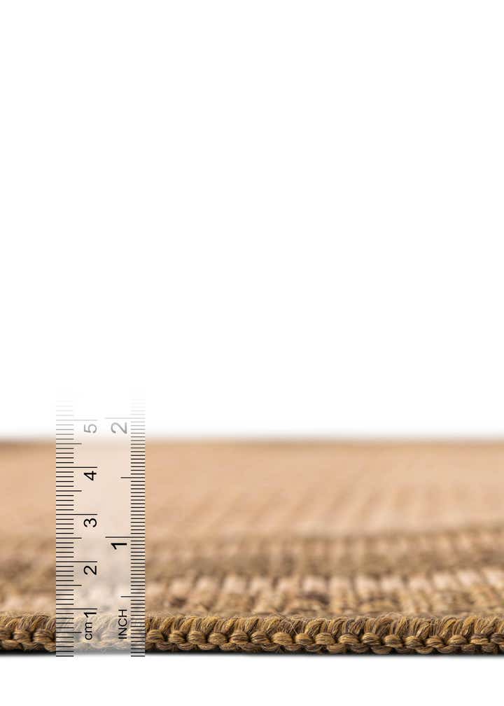 3' 3 x 5' Easy-Clean Border Indoor / Outdoor Rug