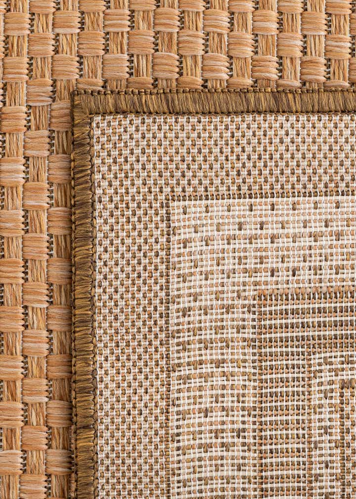 3' 3 x 5' Easy-Clean Border Indoor / Outdoor Rug