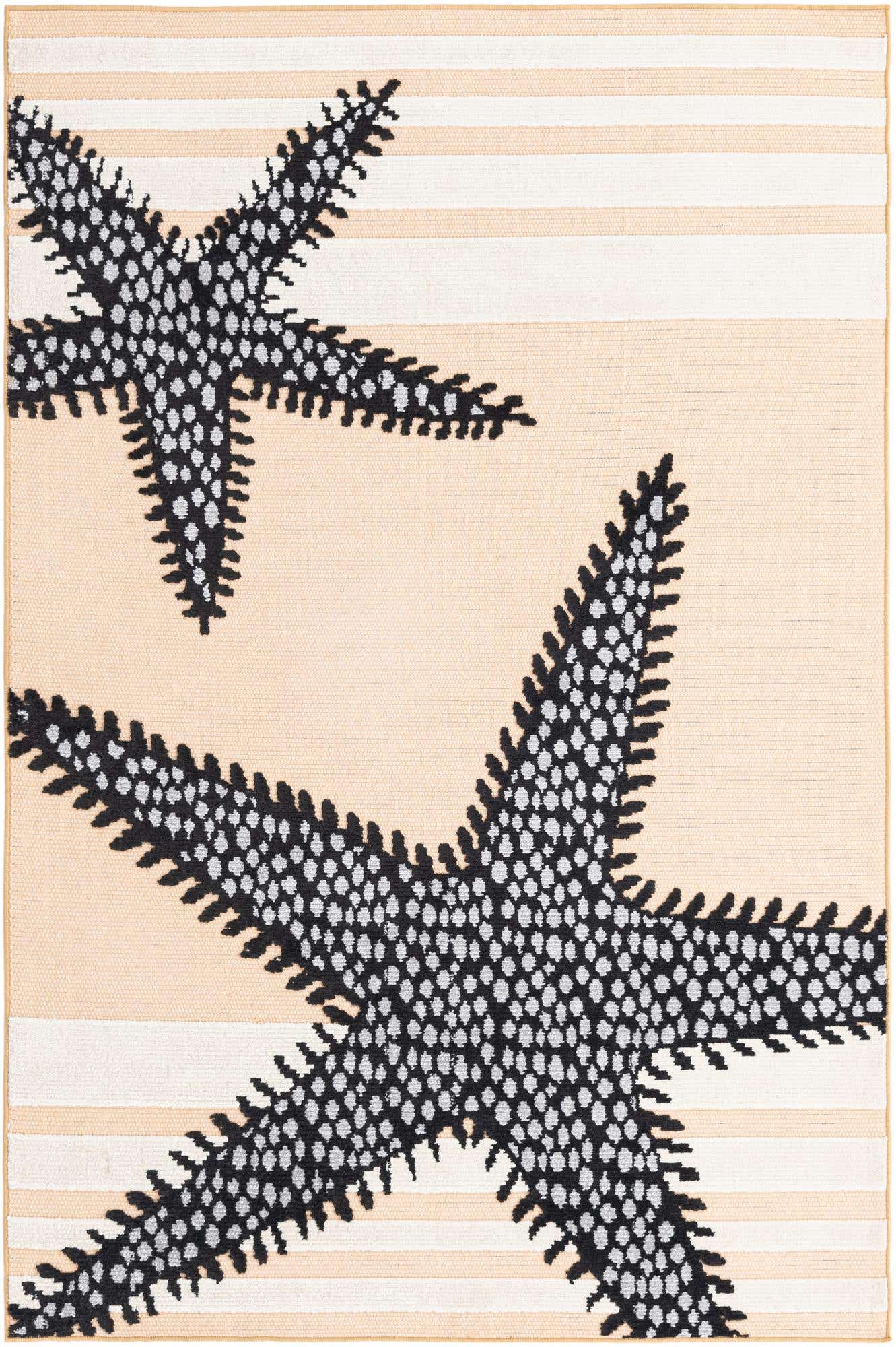 5' 3 x 7' 7 Easy-Clean Indoor / Outdoor Rug