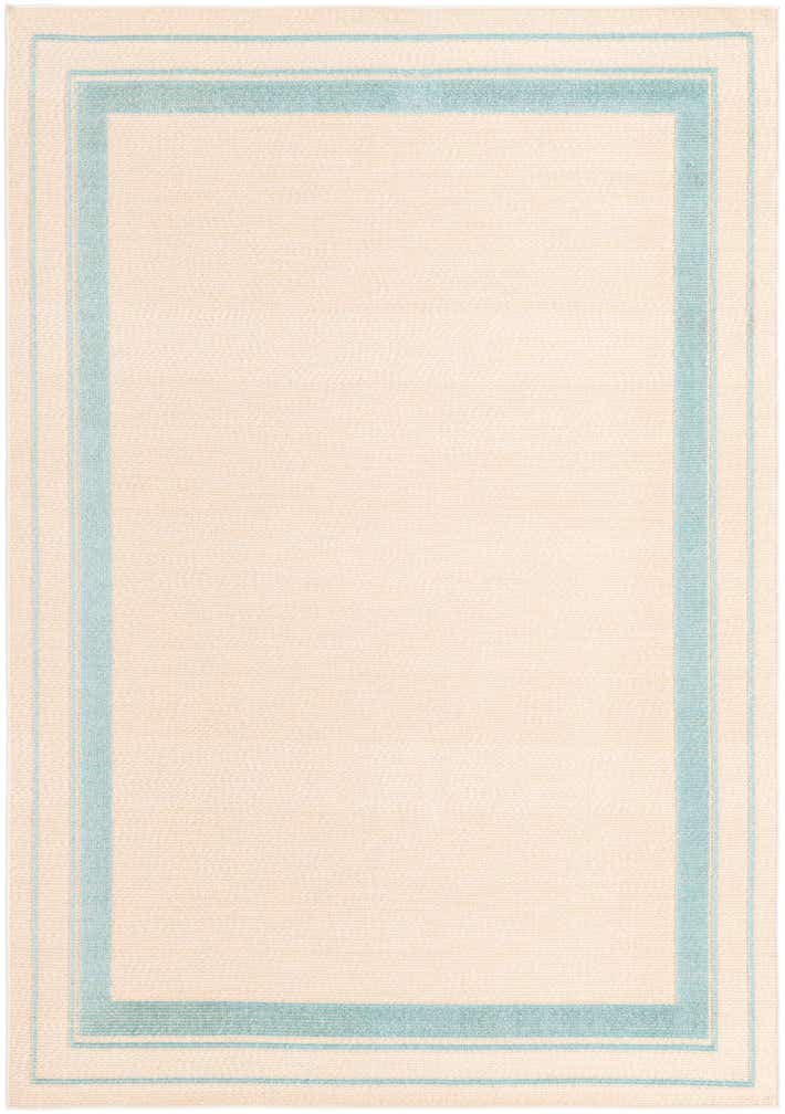 5' 3 x 7' 7 Easy-Clean Indoor / Outdoor Rug