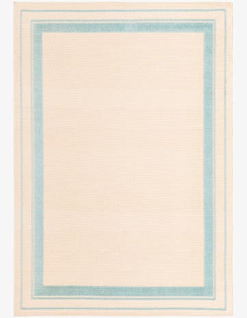 Tan Easy-Clean Indoor / Outdoor Rug