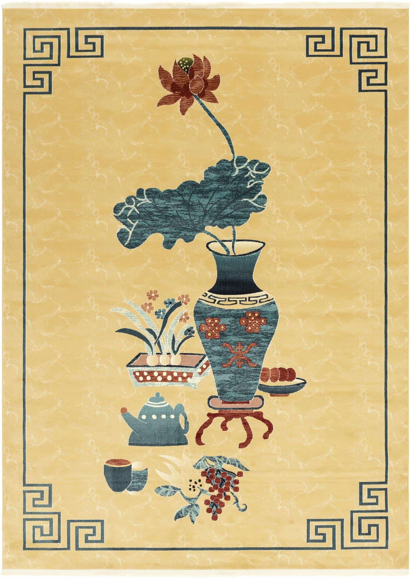 9' x 12' Pao Tou Rug