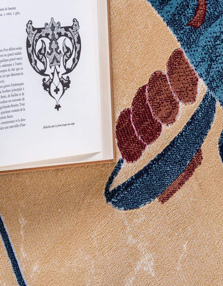 Detail image of 8' x 10' Pao Tou Rug