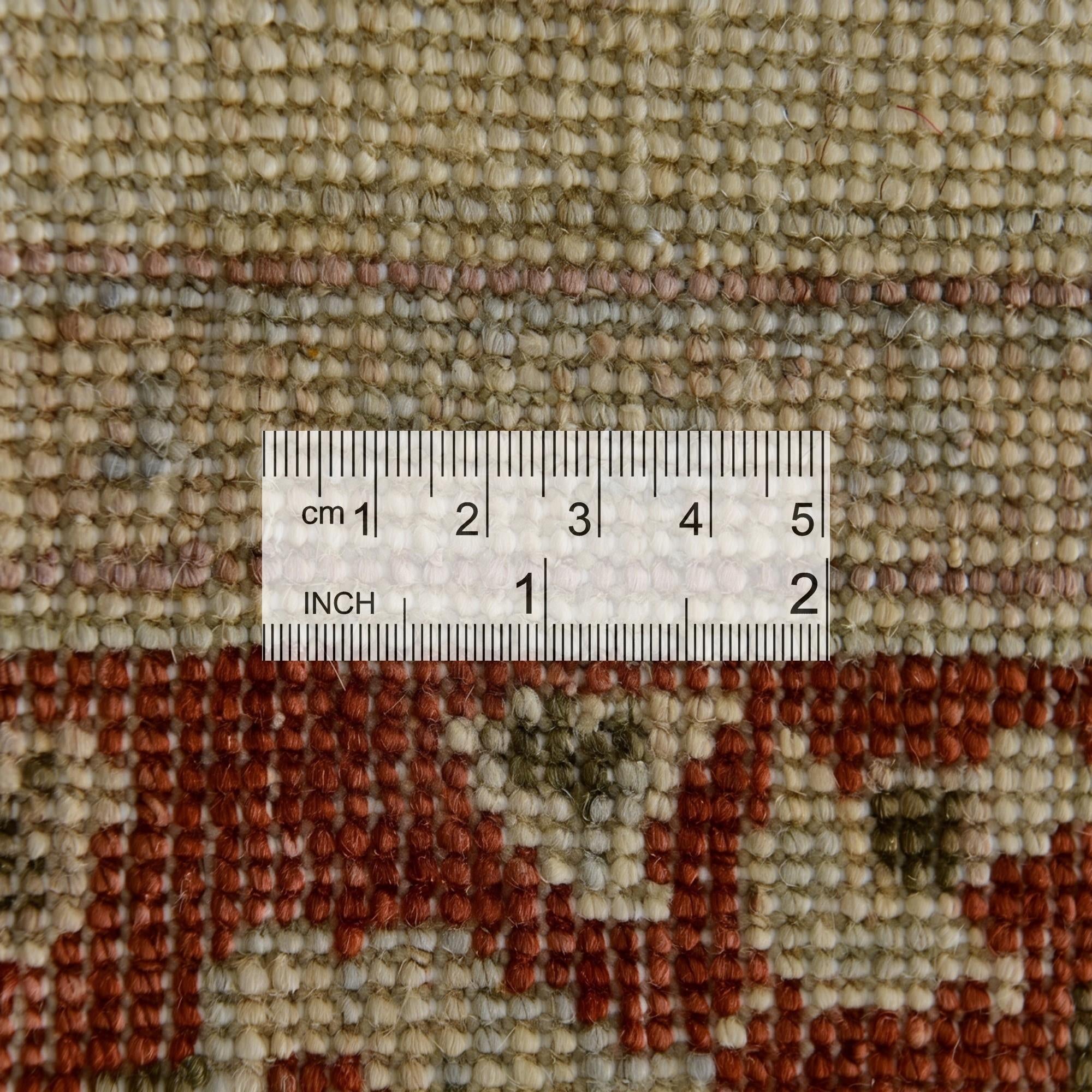 4' 1 x 6' 1 Hand Knotted Pershawar Ziegler Rug