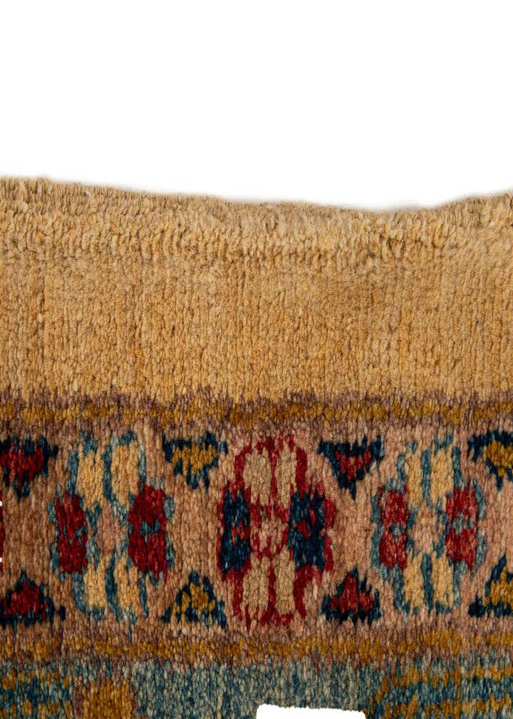 6' 7 x 9' 7 Hand Knotted Peshawar Ziegler Wool Rug