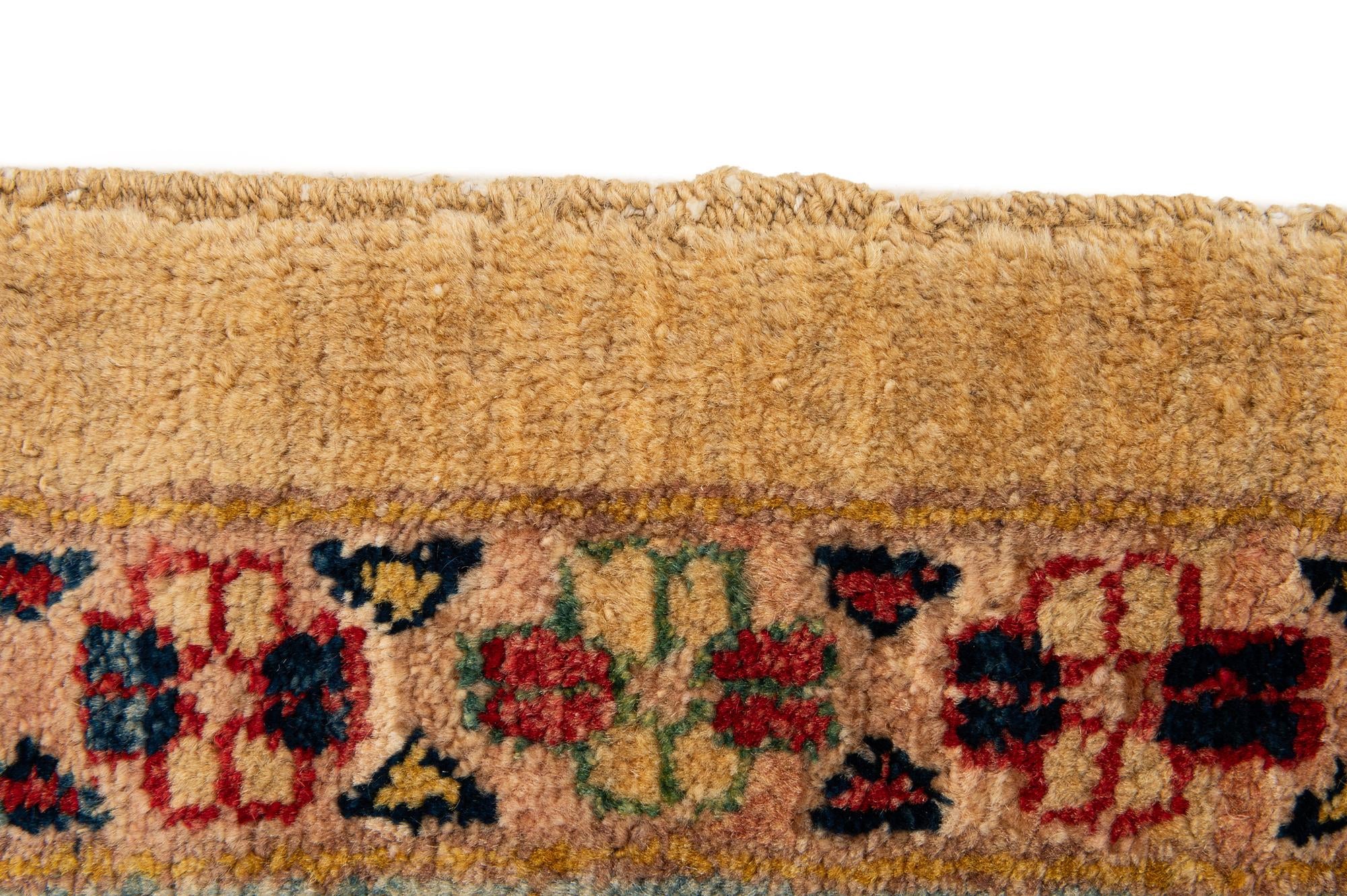 6' 7 x 9' 6 Hand Knotted Peshawar Ziegler Wool Rug