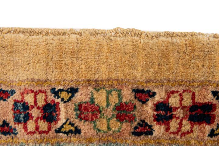 6' 7 x 9' 6 Hand Knotted Peshawar Ziegler Wool Rug