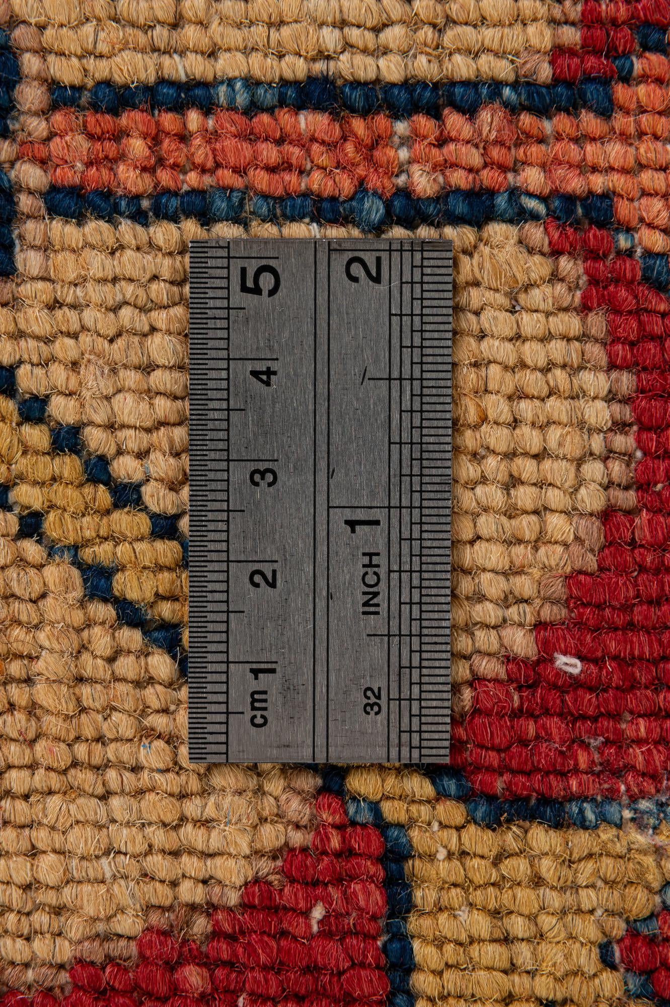 6' 8 x 9' 10 Hand Knotted Peshawar Ziegler Wool Rug